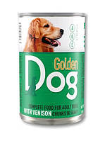 Консерви для собак Golden Dog з олениною 415г.