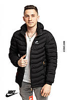 Куртка чоловіча демісезонна стьобана NIKE розміри XL-4XL (3кв) "REMAIN" недорого від прямого постачальника