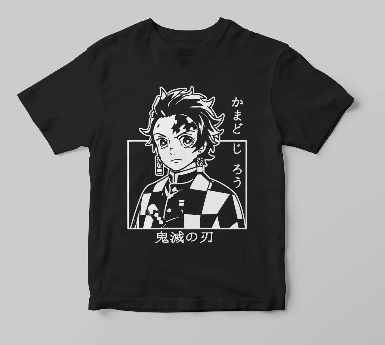Футболка Аніме «Тандіро Камадо», Anime T-shirt "Tanjiro Kamado"