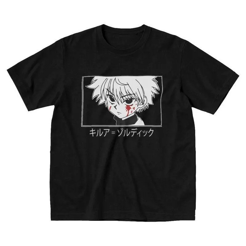 Футболка Аніме Killua Harajuku, Killua Harajuku Anime T-Shirt
