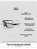 Сонцезахисні тактичні ударостійкі окуляри Daisy X11 койот з поляризацією svitloochey, фото 7