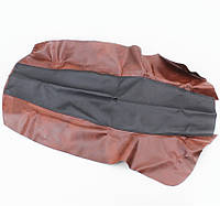 Kinlon JL150-70C Чехол сиденья (эластичный, прочный материал) черный/коричневый