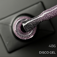 Светоотражающий гель лак Disco Gel Designer Professional 9мл. №486