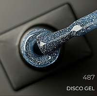 Светоотражающий гель лак Disco Gel Designer Professional 9мл. №487