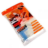 Вакуумный пакет для упаковки и хранения одежды 70х110 см Вакуумный пакет с клапаном