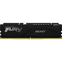 Модуль памяти для компьютера DDR5 32GB 6000 MHz Beast Black Kingston Fury (ex.HyperX) (KF560C40BB-32) c