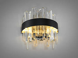 Настінне світлодіодне бра в спальню, колір свинець, 18 W 836-2PB-LS