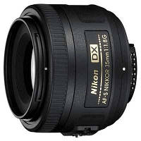 Объектив Nikkor AF-S 35mm f/1.8G DX Nikon (JAA132DA) g