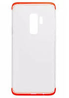 Чохол Baseus для телефону Samsung G965 Galaxy S9 Plus, силікон, червоний