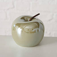 Декоративне Яблуко зелена порцеляна h7см Гранд Презент 2043676-3