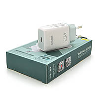 СЗУ AC100-240V iKAKU KSC-812 Zhengda Series PD25W charger, White, Box p