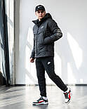 Чоловіча куртка Nike весняна осіння демісезонна/молодіжна куртка весна осінь. Живе фото, фото 4