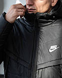 Чоловіча куртка Nike весняна осіння демісезонна/молодіжна куртка весна осінь. Живе фото, фото 5
