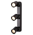 LED Світильник спотовий 220V GU10 IP20 390х90х25х65mm Чорний [4262380661622] LH3-LED-GU10(black)new EUROLAMP