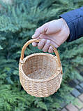 Плетена корзина з нтуральної лози."Болеро" 1 Арт: 2067, фото 4