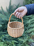 Плетена корзина з нтуральної лози."Болеро" 1 Арт: 2067, фото 2