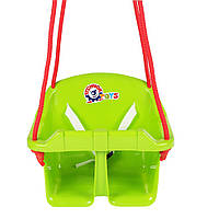 Детские качели "Малыш" ТехноК 3015TXK до 20 кг (Зеленый) от LamaToys
