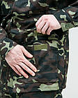 Костюм камуфляжний для охорони Дубок Одеса, тканина саржа, чоловічий спеціальний костюм, фото 7