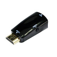 Преобразователь цифрового HDMI сигнала в VGA видео Cablexpert A-HDMI-VGA-02