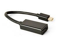 Кабель-адаптер Cablexpert A-mDPM-DPF4K-01 Mini DisplayPort - DisplayPort, черный