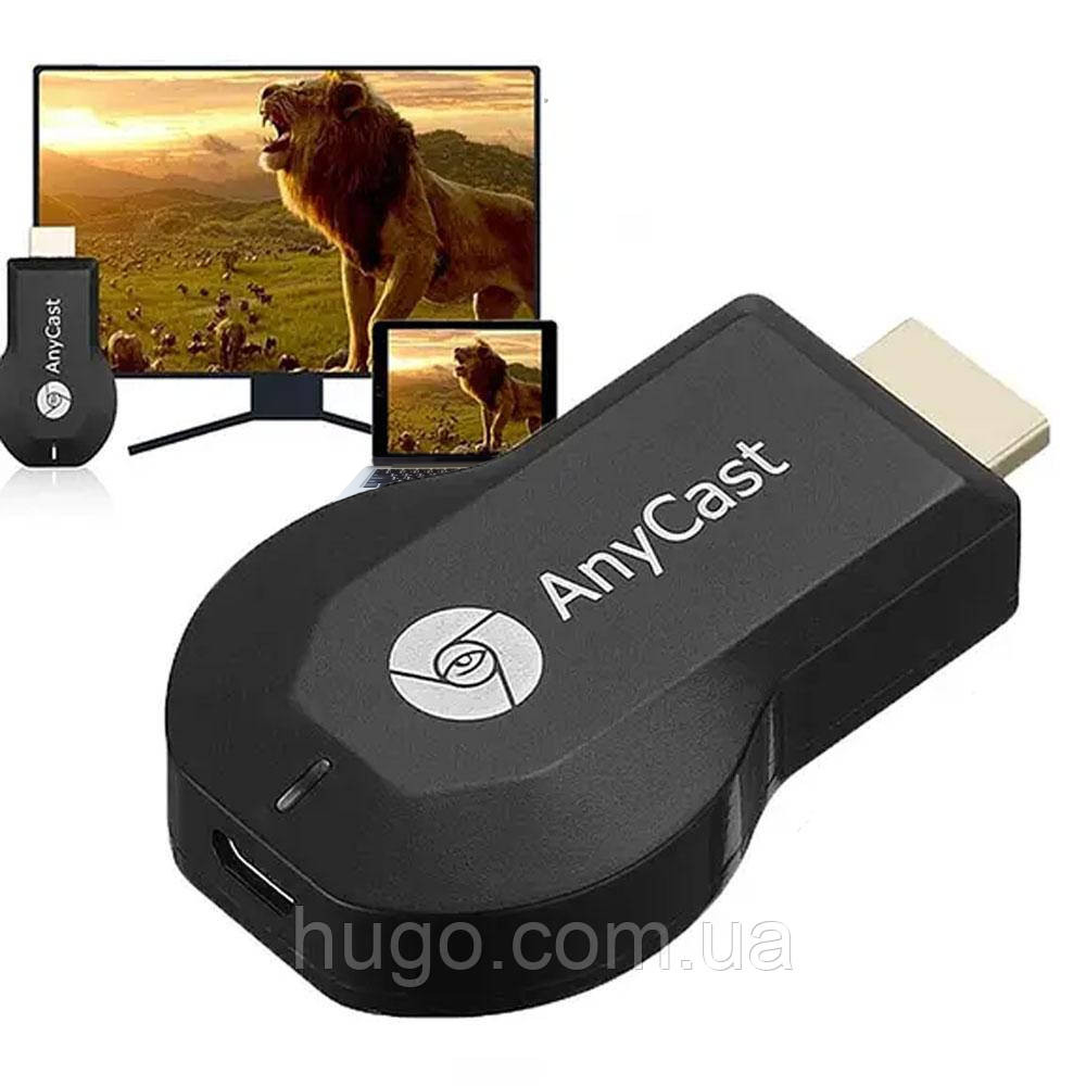 Медиаплеер для ТВ с HDMI, Any Cast M9 PLUS / Ресивер трансмиттер для телевизора / Ретранслятор экрана - фото 1 - id-p2121006623