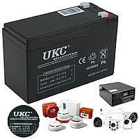 Свинцово-кислотная АКБ (12V 9A) для фонарей / Аккумулятор для бесперебойника / Аккумуляторная батарея