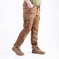 Тактические брюки койот р. 58 с карманами для наколенников мод. БТ22