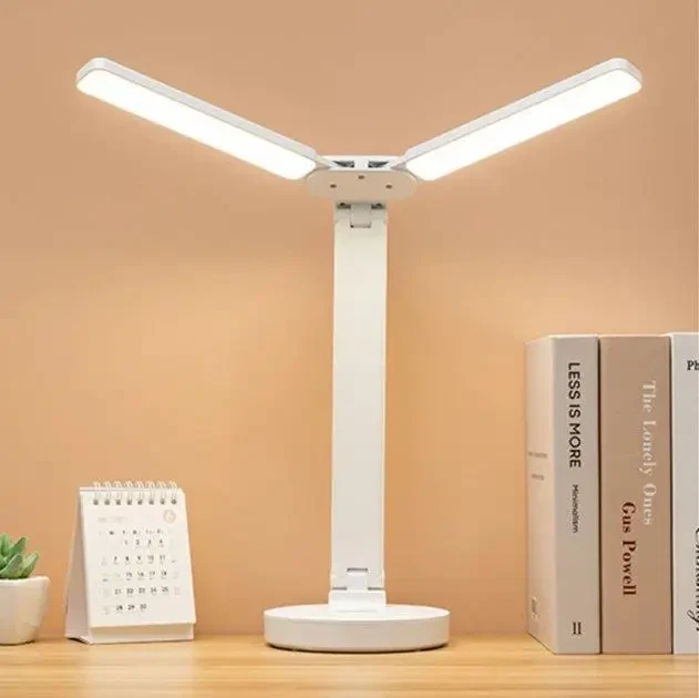 Настільна акумуляторна подвійна світлодіодна лампа 40 LED USB USB Digad 1960 AND-135 M