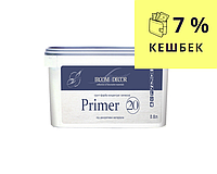 Грунт с мраморной мукой ІРКОМ PRIMER 20 для гладких декоративных покрытий белый 0,8л