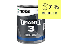 Краска для ванной комнаты TEKNOS TIMANTTI 3 белая , 0,9л