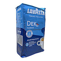 Кофе LavAzza DEK (без кофеина) молотый 250 г.