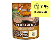 Масло для древесины PINOTEX TERRACE & WOOD OIL антисептическое матовое 3л