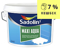 Шпатлевка акриловая SADOLIN MAXI AQUA влагостойкая голубая 10л