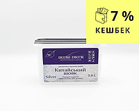 Штукатурка отточенто ІРКОМ КИТАЙСЬКИЙ ШОВК СРІБНИЙ 0,8л