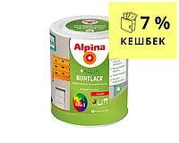 Емаль акрилова ALPINA AQUA BUNTLACK УКРАЇНА універсальна глянсова транспарентна база B3 0,71 л