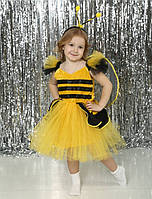 Костюм Пчелки для девочки 3,4,5,6 лет Детский костюм Пчелы для девочки 340 118-128