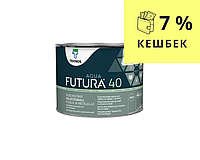 Эмаль уретан-алкидная TEKNOS FUTURA AQUA 40 водоразбавляемая транспарентная (база 3) 0,45л