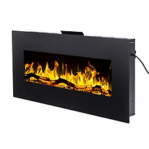 Вбудовуваний/настінний декоративний електрокамін з пультом Aflamo Albion 50 NH (без обігріву) 128 см, фото 3