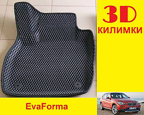 3D килимки EvaForma на BMW X1 E84 '09-15, 3D килимки EVA, фото 1