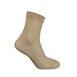 Капронові шкарпетки жіночі LADY SABINA тілесні ромбик 50ден , 10 пар в уп, фото 2
