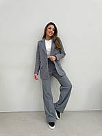 Жіночий костюм кашеміровий жакет + брюки: S. M. L.