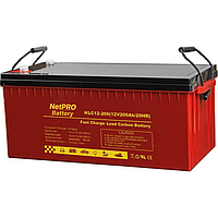 Свинцево-карбоновий акумулятор NetPRO HLC12-200