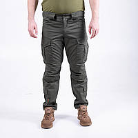 Тактические брюки хаки р. 52 с карманами для наколенников мод. БТ22