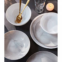 Набір столового посуду Luminarc Diwali Granit Marbre 19пр. Q0217