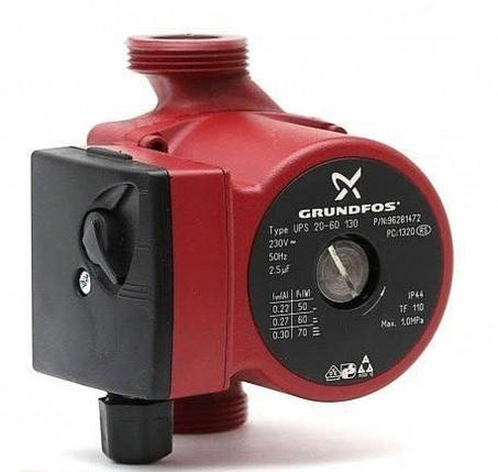 Насос циркуляционный Grundfos 25-6-130, фото 1