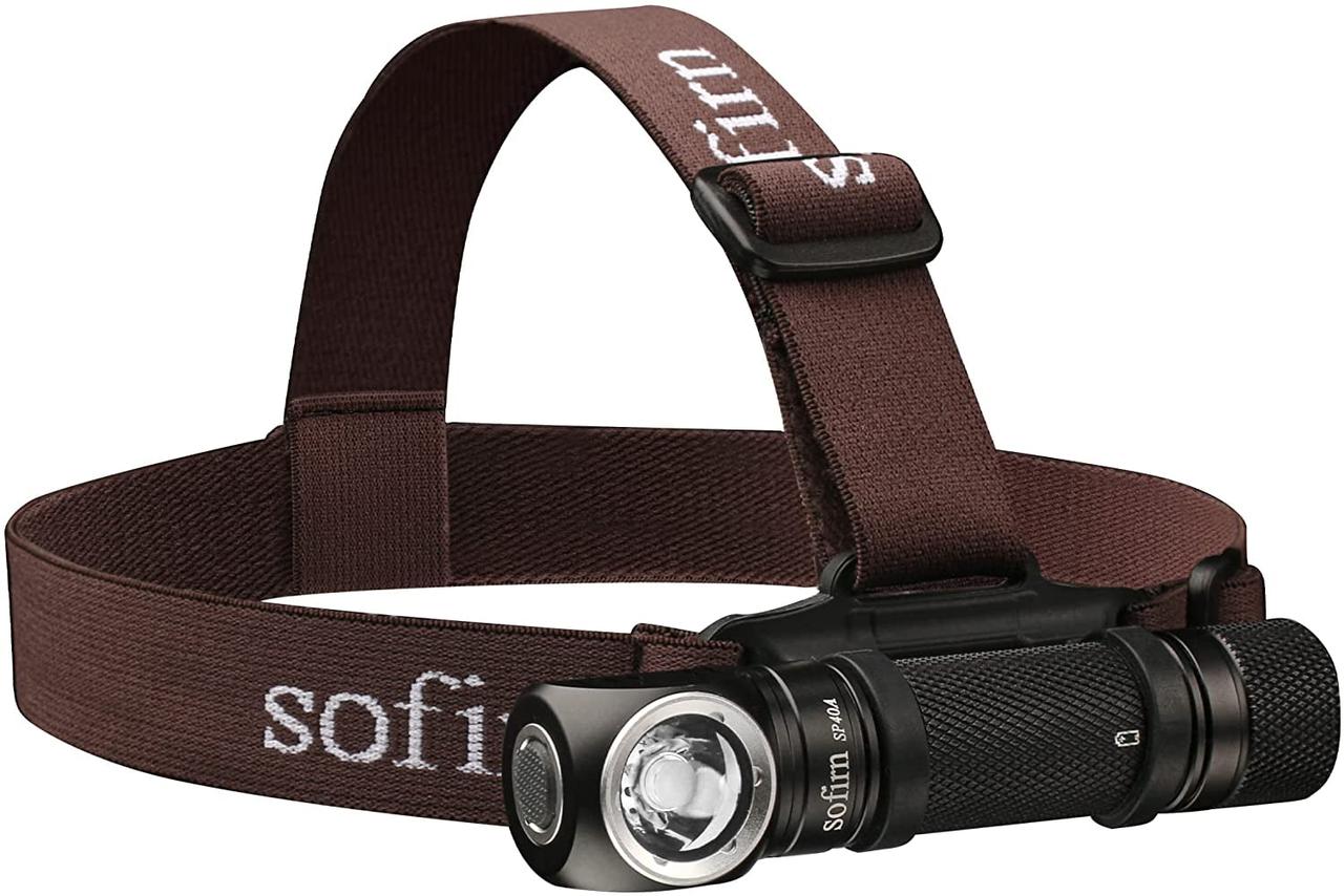 Ліхтар налобний Sofirn SP40A 4000K,18650,18350,TIR 1200lm,Type-C USB, Ліхтарик з магнітом, фото 1
