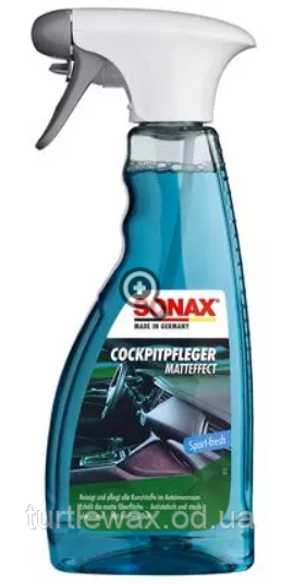 Очищувач пластику матовий SONAX sport-fresh, 500мл