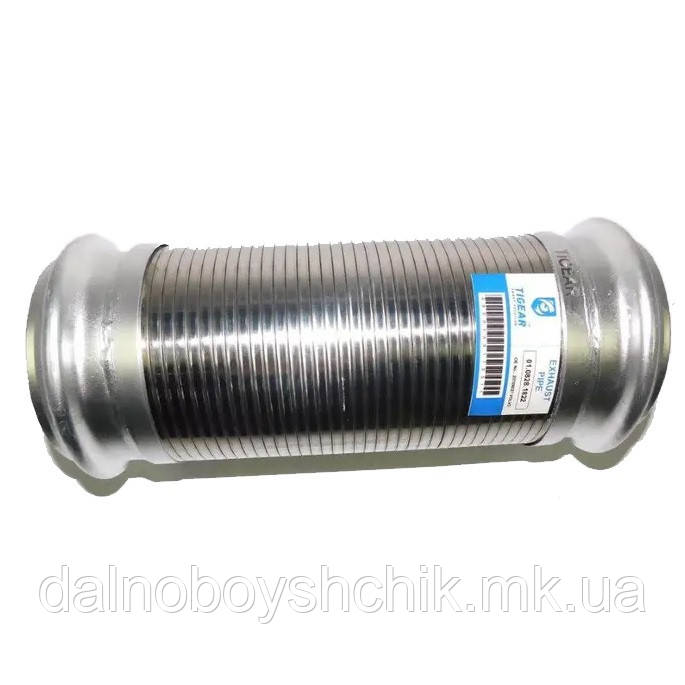 Гофра глушника RENAULT KERAX/ MAGNUM/ PREMIUM; VOLVO FL6/ FM/ FM II; TIGEAR 01.0828.1822 (7420709027, 20709027), фото 1