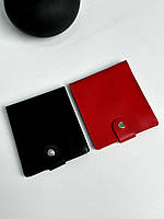 Жіночий гаманець з натуральної шкіри невеликого розміру у двох кольорах, фото 10