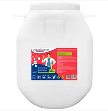 Швидкорозчинний шоковий хлор для басейну C-60T, 50 кг, у таблетках 20 г, AquaDoctor, фото 2